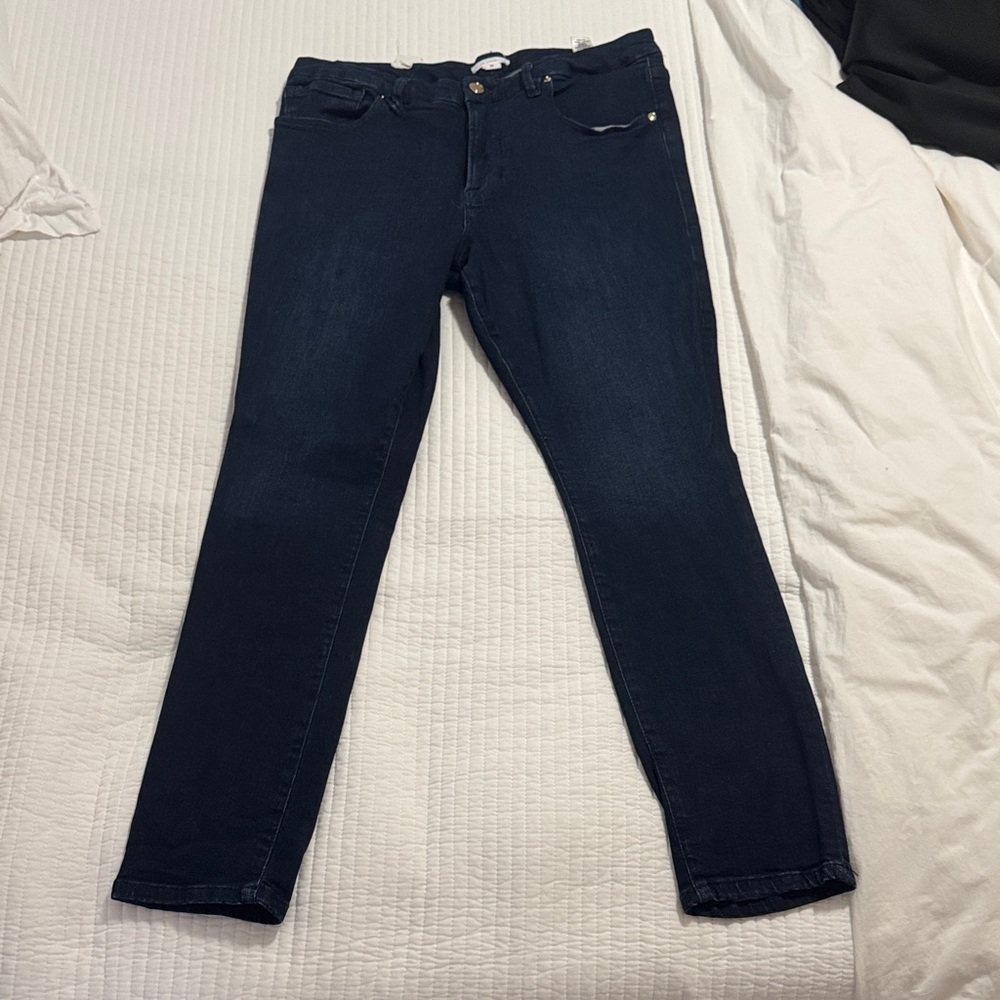 Good American Dark Blue Skinny Jeans